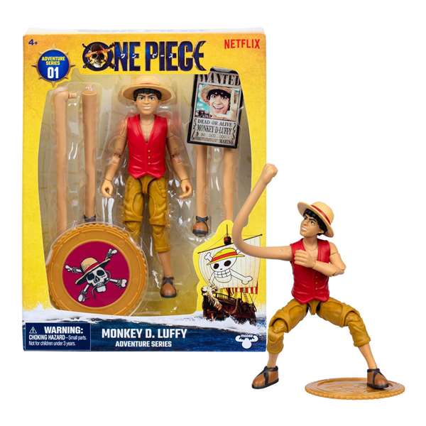 Figura articulada One Piece Monkey D. Luffy 15 cm - Idioma español