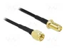 DeLOCK Cable de antena coaxial SMA macho a SMA hembra LMR100 7,5 m