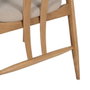 Ixia Silla Natural Tejido-Madera de Salón