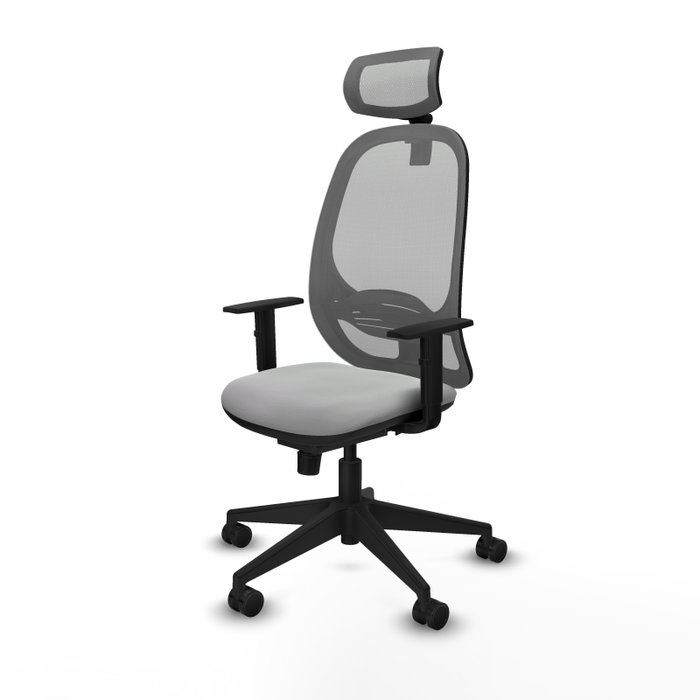 PIQUERAS Y CRESPO Silla de oficina Cilanco Gris con mecanismo Sincro PIQUERAS Y CRESPO Silla de oficina Cilanco Gris con mecanismo Sincro