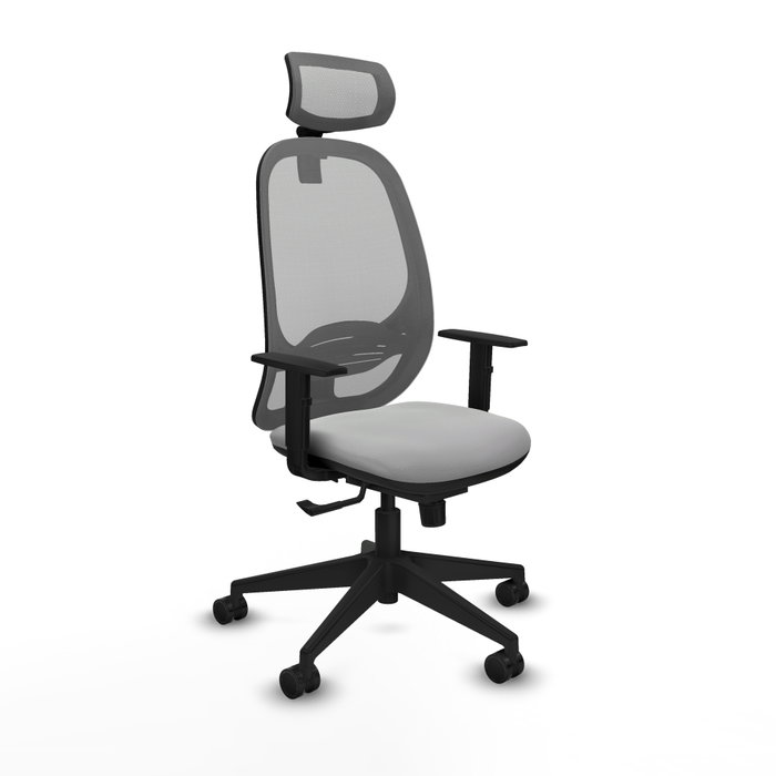 PIQUERAS Y CRESPO Silla de oficina Cilanco Gris con mecanismo Sincro PIQUERAS Y CRESPO Silla de oficina Cilanco Gris con mecanismo Sincro