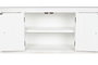 Mueble de TV DKD Home Decor Blanco Natural Abeto Madera MDF 130 x 24 x 51 cm