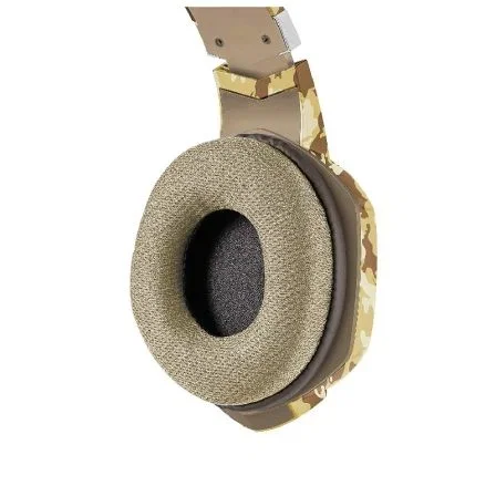Auriculares Gaming con Micrófono Trust Gaming GXT 322D Carus/ Jack 3.5/ Camuflaje Desierto Auriculares Gaming con Micrófono Trust Gaming GXT 322D Carus/ Jack 3.5/ Camuflaje Desierto