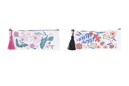 DKD Home Decor Estuche de Nylon y Poliéster Surtido 2 unidades