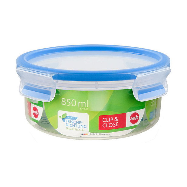 Emsa 508552 Runde Frischhaltedose con tapa de 0.85 litros Emsa 508552 Runde Frischhaltedose con tapa de 0.85 litros