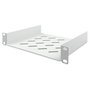 Digitus Estante 254 mm (10") 1U Gris RAL7035 Metálico para Rack 25 kg Acero
