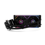 NOX Hummer M-240 LCD Kit RL Magnético ARGB Negro - Refrigeración Líquida AIO 240mm, Pantalla LCD Extraíble, 2 Ventiladores PWM 120mm, Compatible Intel/AMD, NXHUMMERM240LCDBK