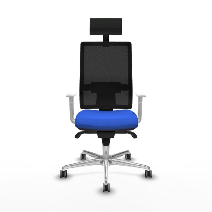 PIQUERAS Y CRESPO Silla de oficina Horna con mecanismo Sincro, Azul y Negro PIQUERAS Y CRESPO Silla de oficina Horna con mecanismo Sincro, Azul y Negro
