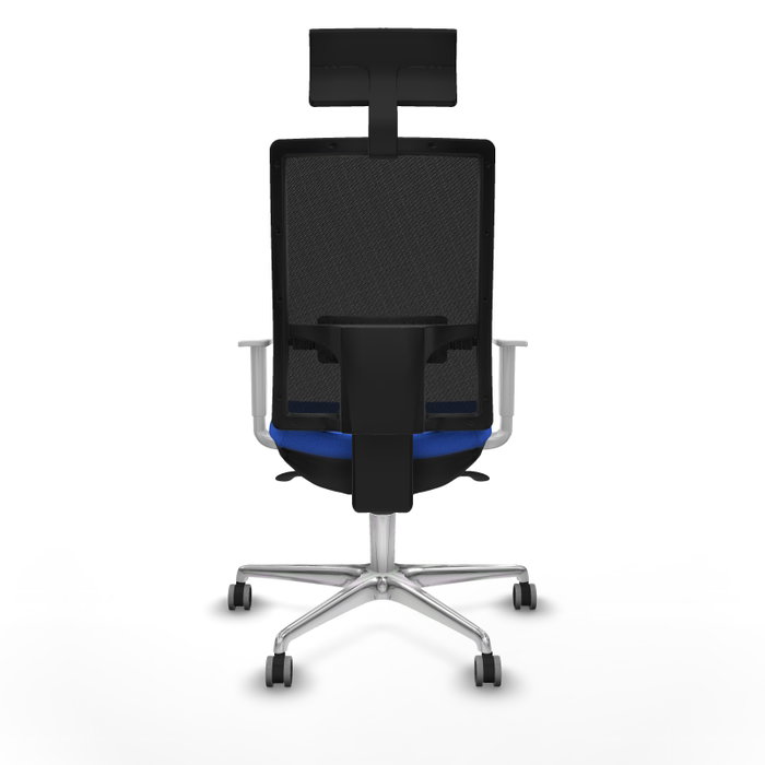 PIQUERAS Y CRESPO Silla de oficina Horna con mecanismo Sincro, Azul y Negro PIQUERAS Y CRESPO Silla de oficina Horna con mecanismo Sincro, Azul y Negro