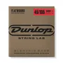 Dunlop Juego Bajo Entorchado Plano 45-105 (Escala Corta)