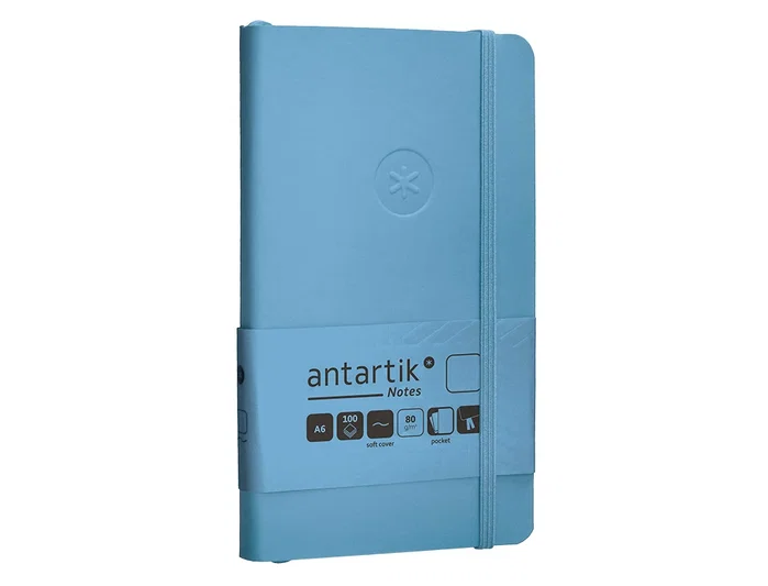 Antartik Cuaderno Antartik Notes Tapa Blanda Azul Claro A6 Antartik Cuaderno Antartik Notes Tapa Blanda Azul Claro A6