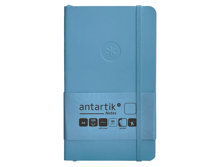 Antartik Cuaderno Antartik Notes Tapa Blanda Azul Claro A6 Antartik Cuaderno Antartik Notes Tapa Blanda Azul Claro A6