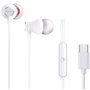 Aiwa Auriculares Intrauditivos ESTM-50 USB-C con Micrófono, Blanco