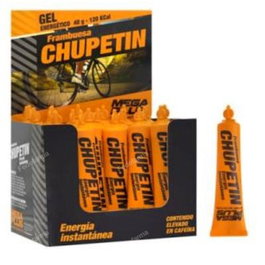 Mega Plus Chupetín Gel Energético Fresa 20 Unidades