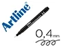 Artline Rotulador Calibrado Micrometrico Negro Illustration Pen EK-284ILN Punta Poliacetal 0,4mm