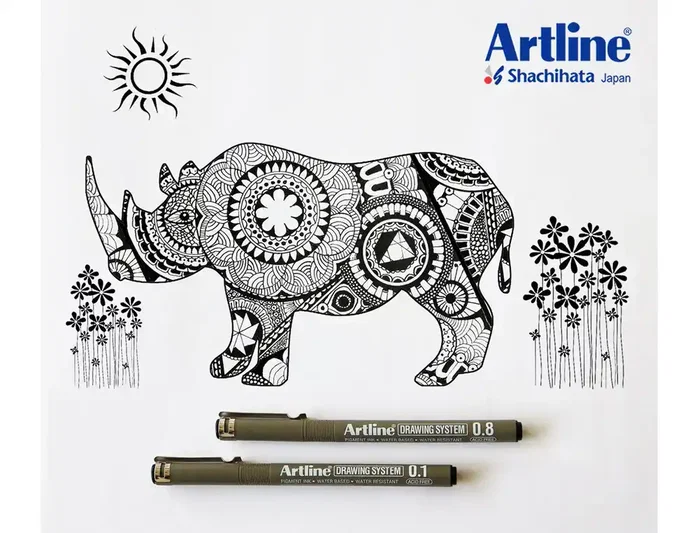 Artline Rotulador de punta fina negro 0,4 mm EK-284ILN Artline Rotulador de punta fina negro 0,4 mm EK-284ILN