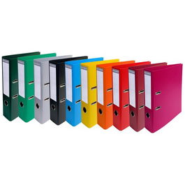 Archivador Palanca Exacompta Prem Touch Forrado Pvc Rado A4 70Mm Surtido Vivo(10 Col.)