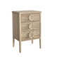DKD Home Decor Mesita de Noche Abeto y MDF 45x35x69