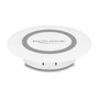DeLOCK 66260 Cargador inalámbrico de 15 W para instalación en mesa, blanco