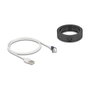 DeLOCK 66260 Cargador inalámbrico de 15 W para instalación en mesa, blanco
