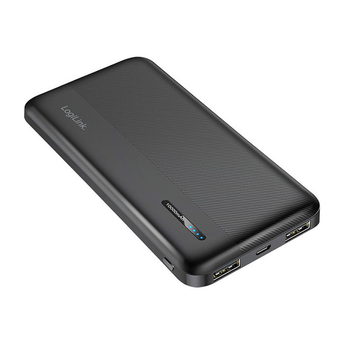LogiLink Mobile Power Bank 10.000 mAh USB-C negro