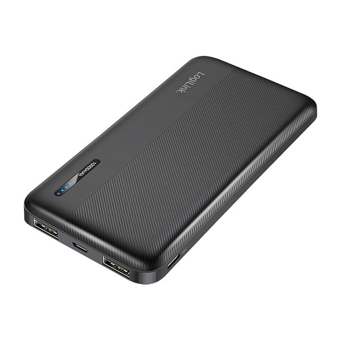 LogiLink Mobile Power Bank 10.000 mAh USB-C negro