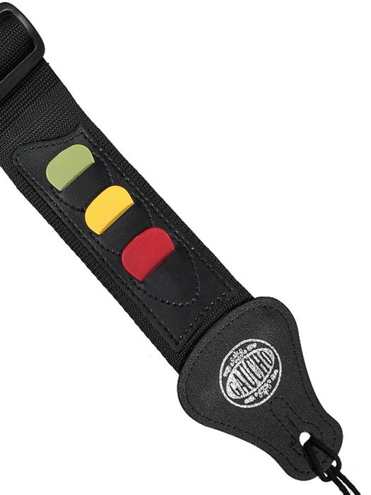 Correa Gaucho Serie Estándar para Guitarra Portapúas Negra Correa Gaucho Serie Estándar para Guitarra Portapúas Negra