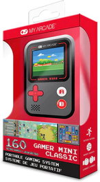 dreamGear My Arcade Gamer Mini Classic Negro y Rojo con 160 Juegos