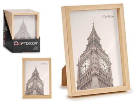 Giftdecor Portafoto Plástico Natural 13x18 cm (Set de 24)