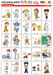 GEU, Profesiones vocabulario visual flexible - VV.AA.