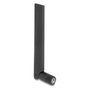 DeLOCK Antena WiFi 6E SMA 3 dBi omnidireccional con articulación de inclinación negro