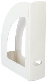 Revistero Plastico 80Mm Opaco Blanco