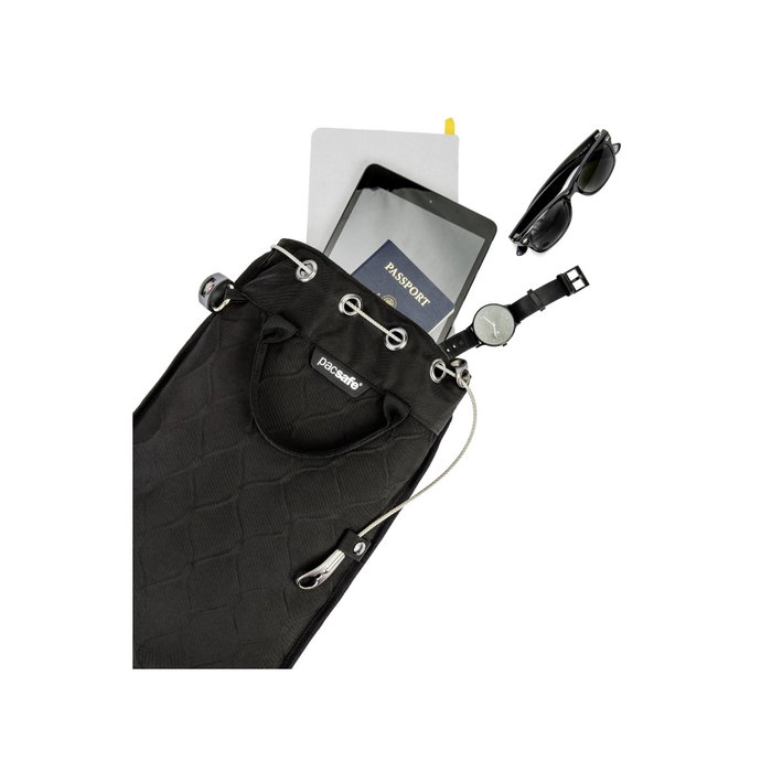 Pacsafe Travelsafe 5L GII Caja de Seguridad Portátil, Negro Pacsafe Travelsafe 5L GII Caja de Seguridad Portátil, Negro