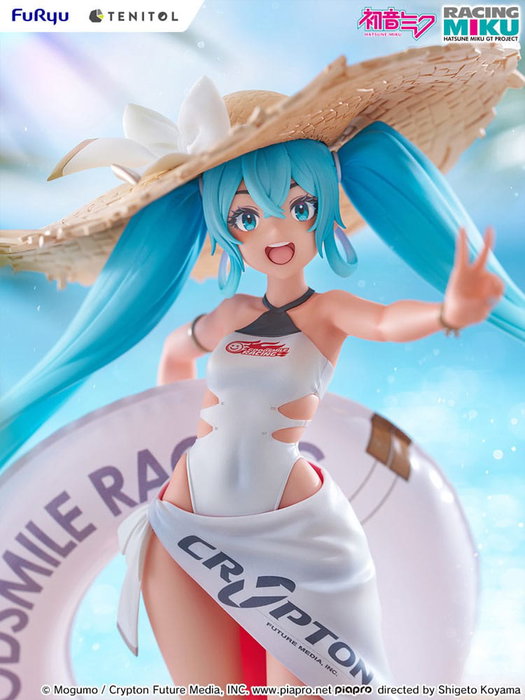 Hatsune Miku GT Project Estatua PVC Tenitol 1/7 Racing Miku 2024: Tropical Ver. 21 cm