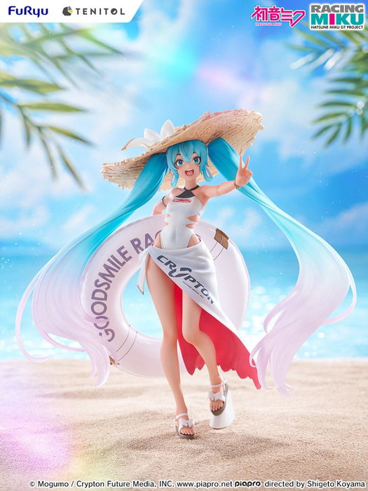 Hatsune Miku GT Project Estatua PVC Tenitol 1/7 Racing Miku 2024: Tropical Ver. 21 cm