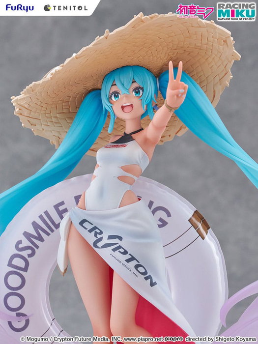 Hatsune Miku GT Project Estatua PVC Tenitol 1/7 Racing Miku 2024: Tropical Ver. 21 cm