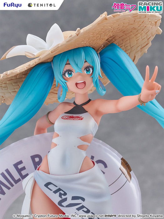 Hatsune Miku GT Project Estatua PVC Tenitol 1/7 Racing Miku 2024: Tropical Ver. 21 cm