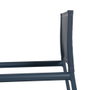 Silla Director Azul Aluminio-Textileno 56 X 53 X 84 cm (Set de 2)