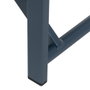 Silla Director Azul Aluminio-Textileno 56 X 53 X 84 cm (Set de 2)