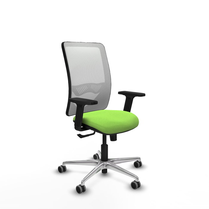 PIQUERAS Y CRESPO Silla de oficina Zulema con mecanismo Sincro, Pistacho y Blanco PIQUERAS Y CRESPO Silla de oficina Zulema con mecanismo Sincro, Pistacho y Blanco