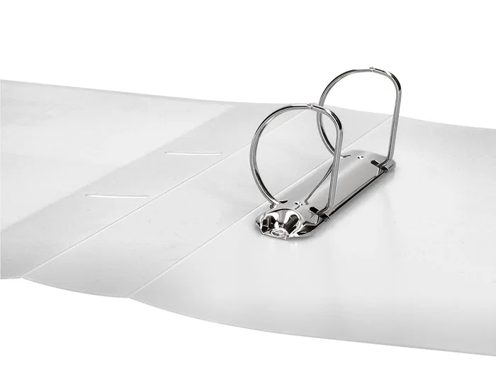 Liderpapel Carpeta Canguro 2 Anillas 40 mm Polipropileno DIN A4 Transparente