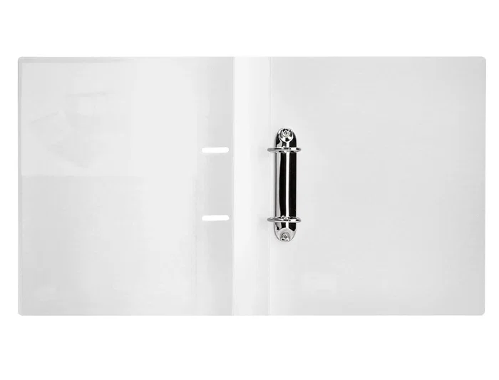 Liderpapel Carpeta Canguro 2 Anillas 40 mm Polipropileno DIN A4 Transparente