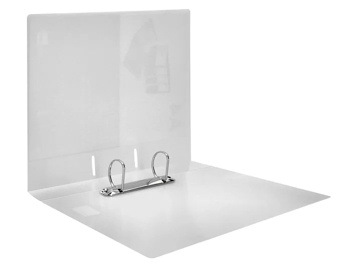 Liderpapel Carpeta Canguro 2 Anillas 40 mm Polipropileno DIN A4 Transparente