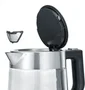 Severin WK 3468 Hervidor de Agua de Vidrio y Acero Inoxidable 1L