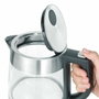 Severin WK 3468 Hervidor de Agua de Vidrio y Acero Inoxidable 1L
