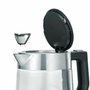 Severin WK 3468 Hervidor de Agua de Vidrio y Acero Inoxidable 1L