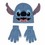 Cerdá Conjunto de Gorro y Guantes Stitch Disney Azul