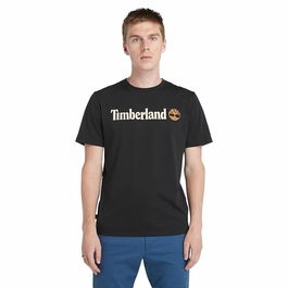 Camiseta de Manga Corta Hombre Timberland Kennebec River Negro