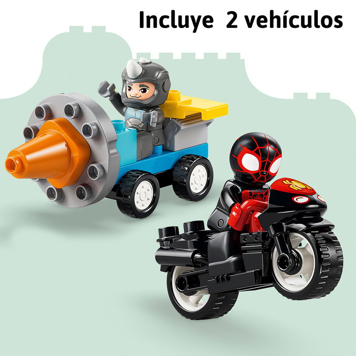LEGO DUPLO Marvel Aracnocuartel de Spidey y su Superequipo 10464, Juguete de Construcción para Niños de 2+ Años LEGO DUPLO Marvel Aracnocuartel de Spidey y su Superequipo 10464, Juguete de Construcción para Niños de 2+ Años