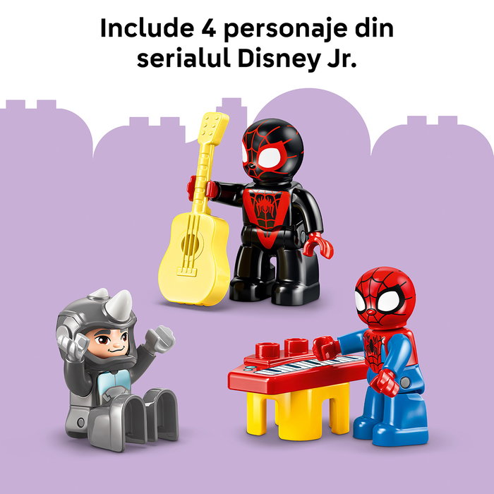 LEGO DUPLO Marvel Aracnocuartel de Spidey y su Superequipo 10464, Juguete de Construcción para Niños de 2+ Años LEGO DUPLO Marvel Aracnocuartel de Spidey y su Superequipo 10464, Juguete de Construcción para Niños de 2+ Años